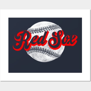 Red Sox Ball Posters and Art